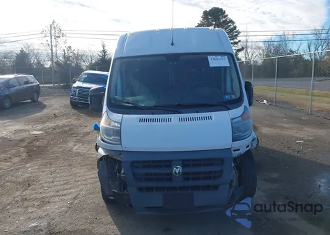 2014 Ram Promaster 2500 High Roof из США, поврежденный, VIN 3C6TRVCG0EE122954